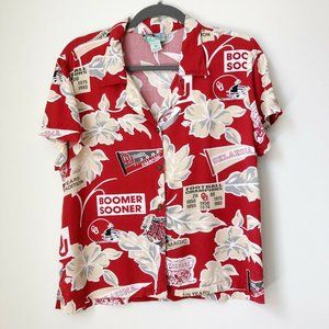 Reyn Spooner Oklahoma Sooners Hawaiian Shirt OU M